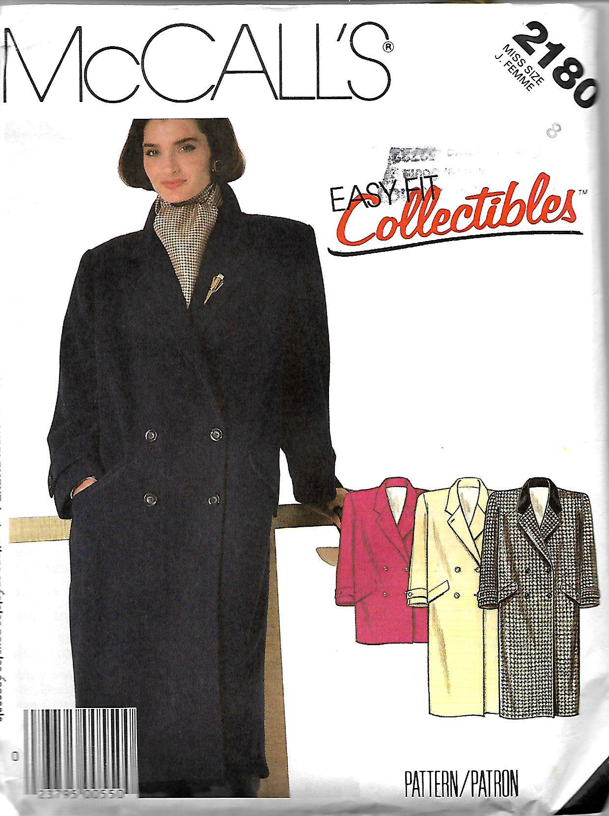 misses double breasted coat patterns Misses double breasted coat patterns